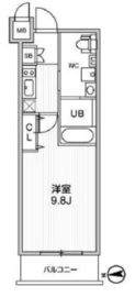ALTERNA中野 (オルタナ中野) 702 間取り図