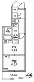 ALTERNA中野 (オルタナ中野) 704 間取り図