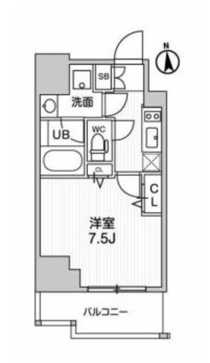 ALTERNA十条 (オルタナ十条) 1101 間取り図