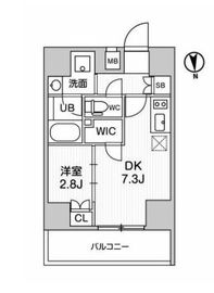 ALTERNA十条 (オルタナ十条) 503 間取り図