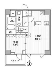 ALTERNA押上 (オルタナ押上) 305 間取り図