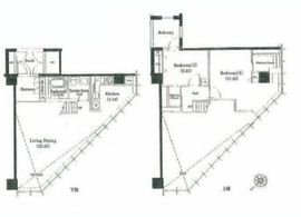 ラフィーヌ銀座 1109 間取り図