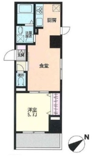 フォンテーヌ美和 10F1 間取り図