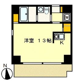 アファン南青山 2階 間取り図