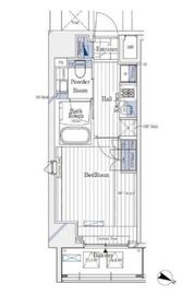 ガリシア新宿North 4階 間取り図