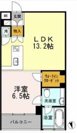 カスタリア目黒長者丸 310 間取り図