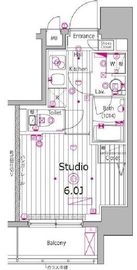 ガーラ・プレシャス渋谷六本木通り 12階 間取り図