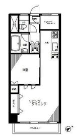 秀和六本木レジデンス 7階 間取り図