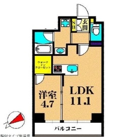 フレンシア大森山王 203 間取り図
