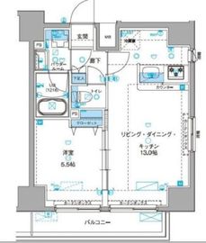 ジェノヴィア浅草3グリーンヴェール 10階 間取り図