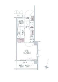 リージア経堂テラスガーデン 621 間取り図