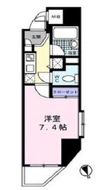 N'sコート139REX新橋 503 間取り図