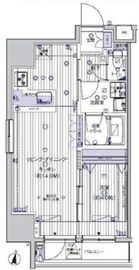 ヴァレッシア上野North CityⅡ 4階 間取り図