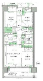 ザ・ミッドランドアベニュー 10階 間取り図