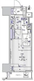 ヴァレッシア上野North CityⅡ 7階 間取り図