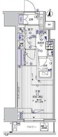 ヴァレッシア上野North CityⅡ 6階 間取り図