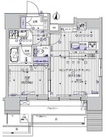 ヴァレッシア上野North CityⅡ 10階 間取り図