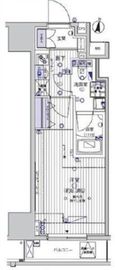 ヴァレッシア上野North CityⅡ 4階 間取り図