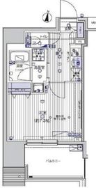 ヴァレッシア上野North CityⅡ 9階 間取り図