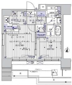 ヴァレッシア上野North CityⅡ 10階 間取り図