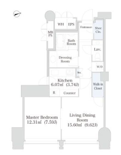 ラ・トゥール千代田 2805 間取り図