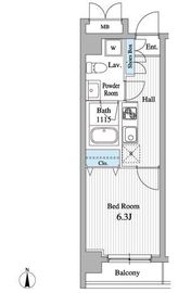 グランジュエ本所 705 間取り図