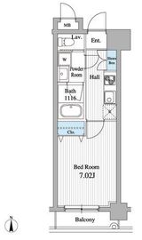 グランジュエ本所 706 間取り図