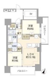 ルフォンリブレ王子 11階 間取り図