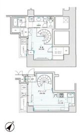 アフェクシオン日本橋人形町 13階 間取り図
