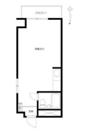 麻布エンパイアマンション 401 間取り図