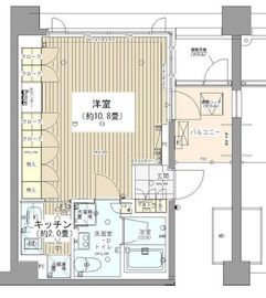 ガーデニエール砧レジデンス 338 間取り図