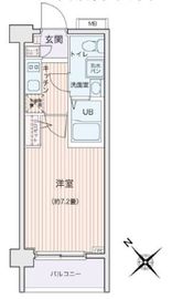 エコロジー都立大学レジデンス 511 間取り図