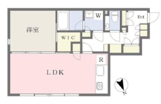 Reve Residence 早稲田 (レーヴレジデンス早稲田) 403 間取り図