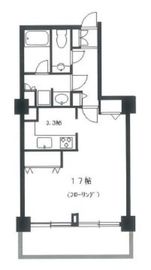 代官山アドレス ザ・タワー 5階 間取り図