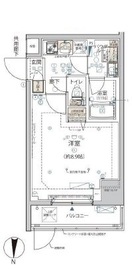 アルコバレーノ錦糸町 1階 間取り図