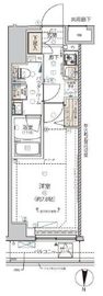 アルコバレーノ錦糸町 4階 間取り図