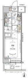 アルコバレーノ錦糸町 11階 間取り図