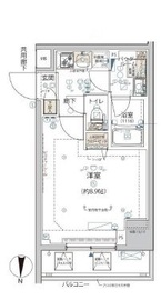 アルコバレーノ錦糸町 11階 間取り図