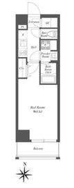 グランジット菊川 302 間取り図