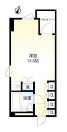 グラフィオ渋谷 201 間取り図