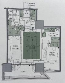 グランドヒルズ恵比寿 3階 間取り図