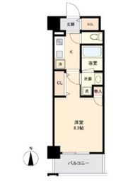ロイジェント板橋本町 103 間取り図