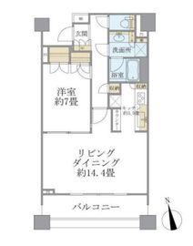 麻布市兵衛町ホームズ 11階 間取り図