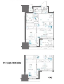 ZOOM大島 4階 間取り図