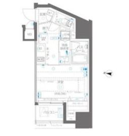 ZOOM大島 6階 間取り図