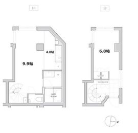 エスセナーリオ牛込柳町 109 間取り図