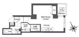 ディームス板橋 504 間取り図