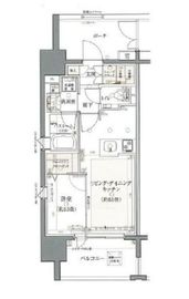 クリオ神田 1001 間取り図