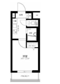 メインステージ銀座 8階 間取り図