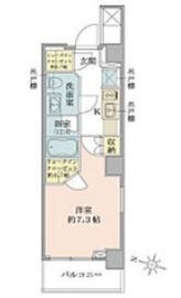 アプリーレ池上 3階 間取り図